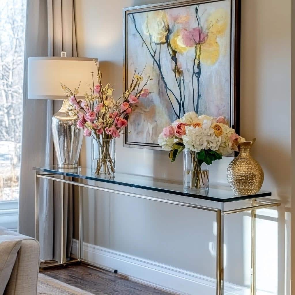 Aparador de Vidro: 10 Ideias para Adicionar Este Móvel na Sua Casa 6 Aparador de Vidro: 50 Ideias para Adicionar Este Móvel na Sua Casa