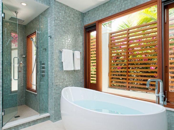 Banheiros Decorados com Pastilhas: 10 ideias e dicas 3 60 banheiros decorados com pastilhas para você usar como referência