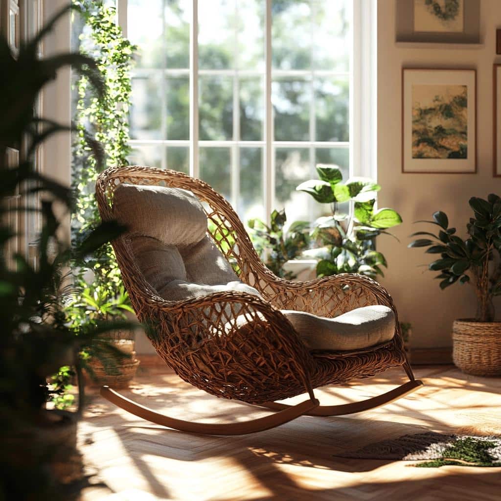 Cadeiras de balanço suspensas: ideias e dicas de como usa-las em sua casa. 2 Cadeiras de balanço suspensas: ideias e dicas de como usa-las em sua casa.