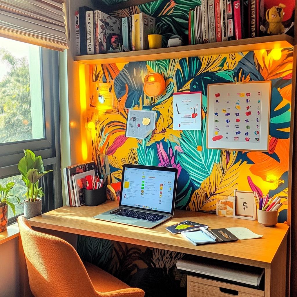 Cantinho de Estudo: 10 Ideias para Estilizar seu Espaço 6 Cantinho de Estudo: 70 Ideias para Estilizar seu Espaço