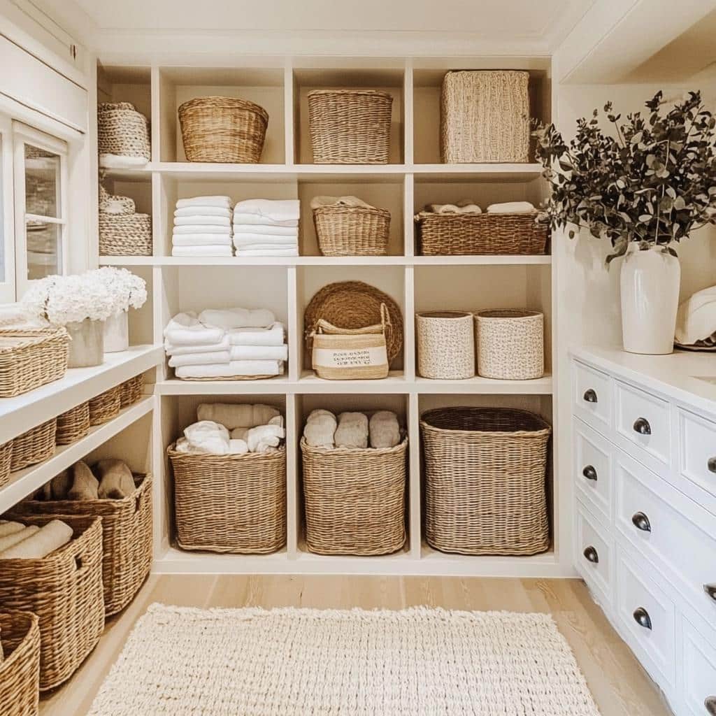 Cestos para Organização: 8 Ideias para Manter a Sala Arrumada 3 Cestos para Organização: 8 Ideias para Manter a Sala Arrumada