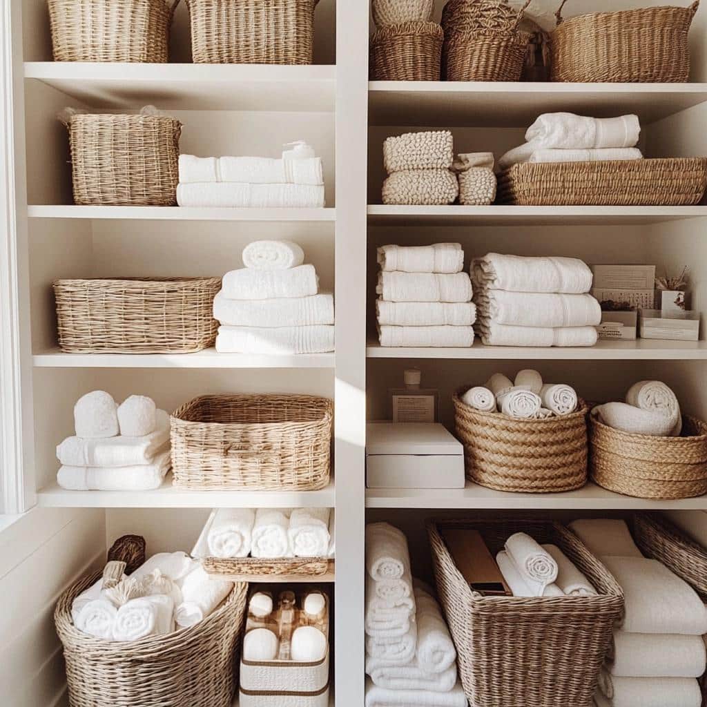 Cestos para Organização: 8 Ideias para Manter a Sala Arrumada 1 Cestos para Organização: 8 Ideias para Manter a Sala Arrumada
