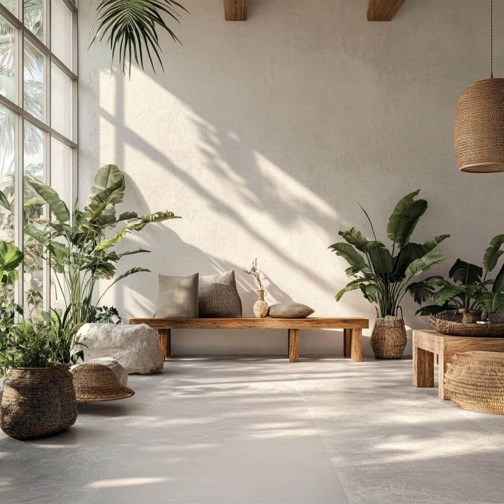 Dicas para usar cimento queimado branco na decoração 1 Dicas para usar cimento queimado branco na decoração