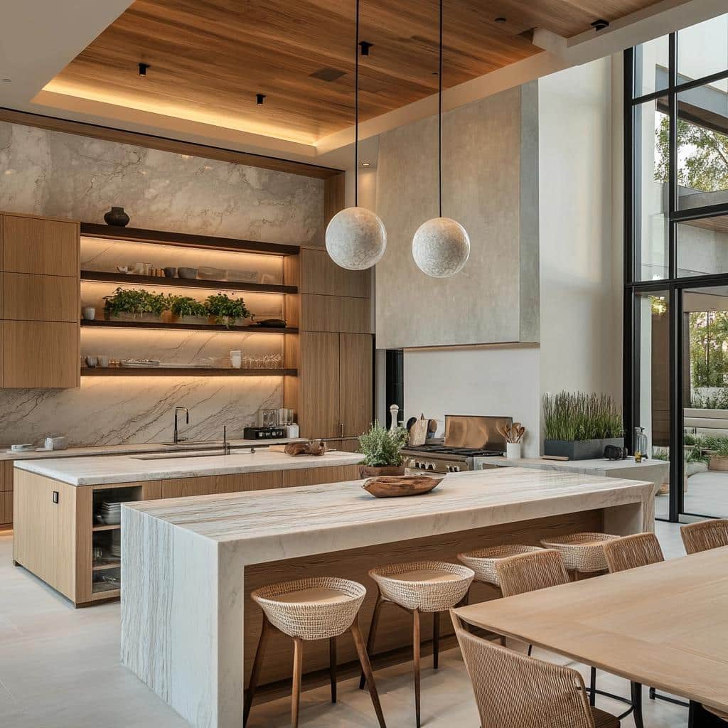 10 Fotos de Cozinhas Grandes para Inspirar sua Decoração 4 60 Fotos de Cozinhas Grandes para Inspirar sua Decoração