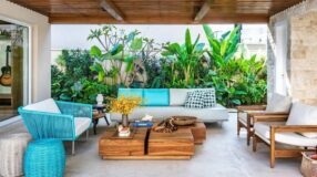 Foto de decoração de varanda