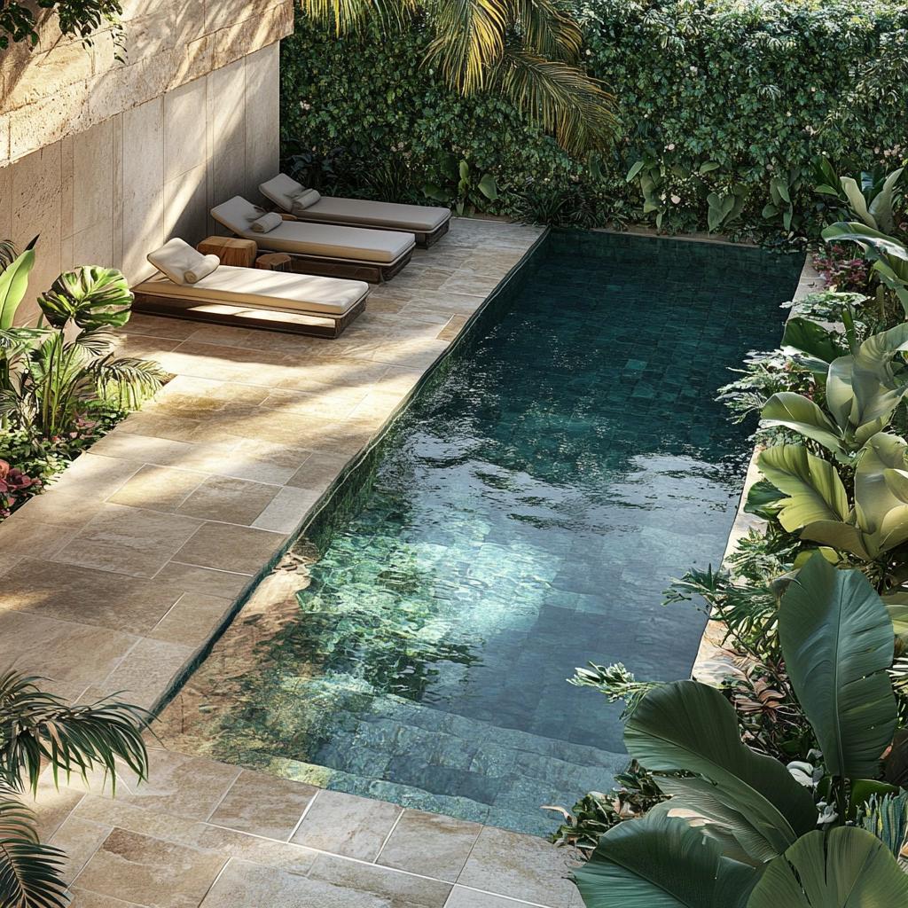 Revestimentos para Bordas de Piscina: Beleza, Segurança e Funcionalidade 2 Bordas de piscina: 10 revestimentos para decorar a área externa