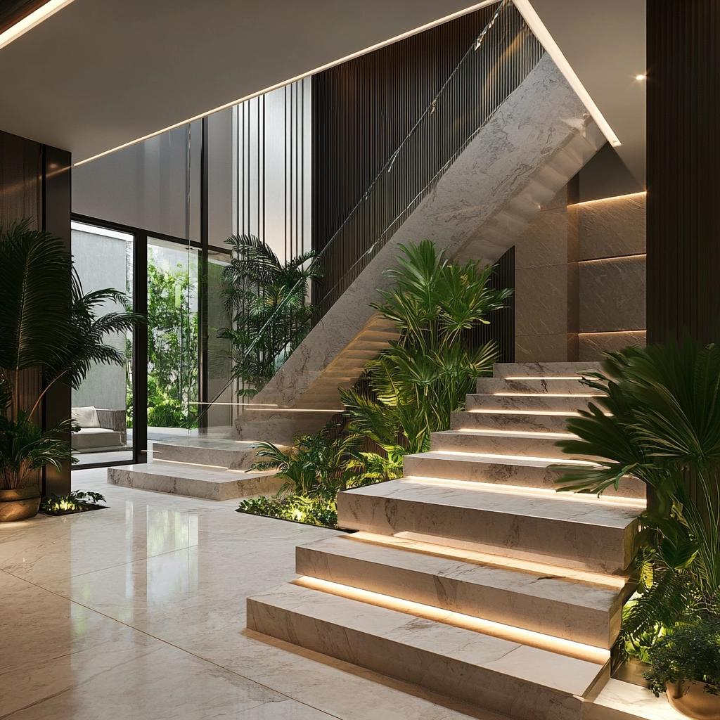 Inspire-se com 10 modelos de escadas flutuantes para a sua casa. 4 Inspire-se com 70 modelos de escadas flutuantes para a sua casa