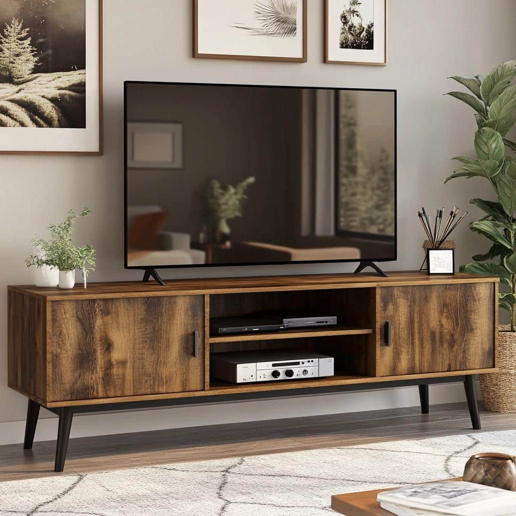 Estante para TV: 6 Modelos Funcionais para Organizar Sua Sala 4 Estante para TV: 6 Modelos Funcionais para Organizar Sua Sala
