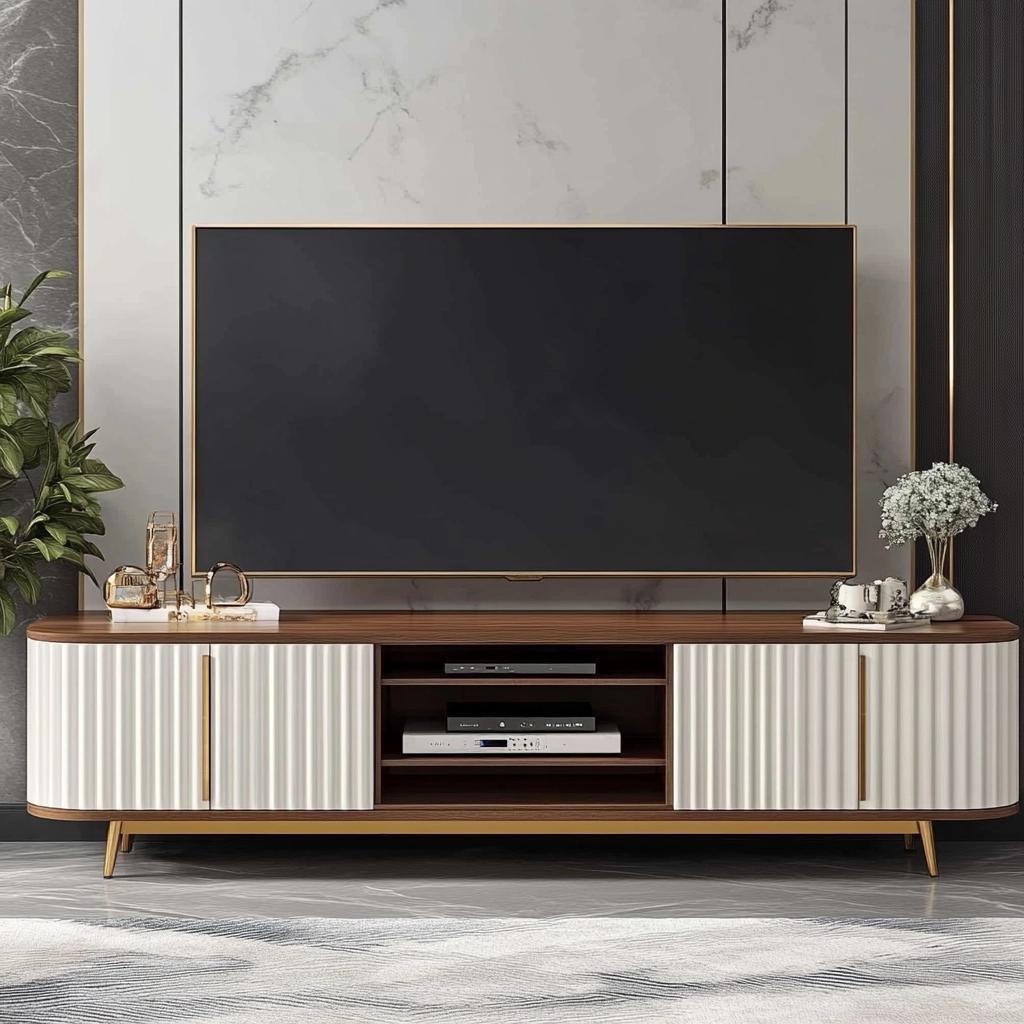 Estante para TV: 6 Modelos Funcionais para Organizar Sua Sala 2 Estante para TV: 6 Modelos Funcionais para Organizar Sua Sala