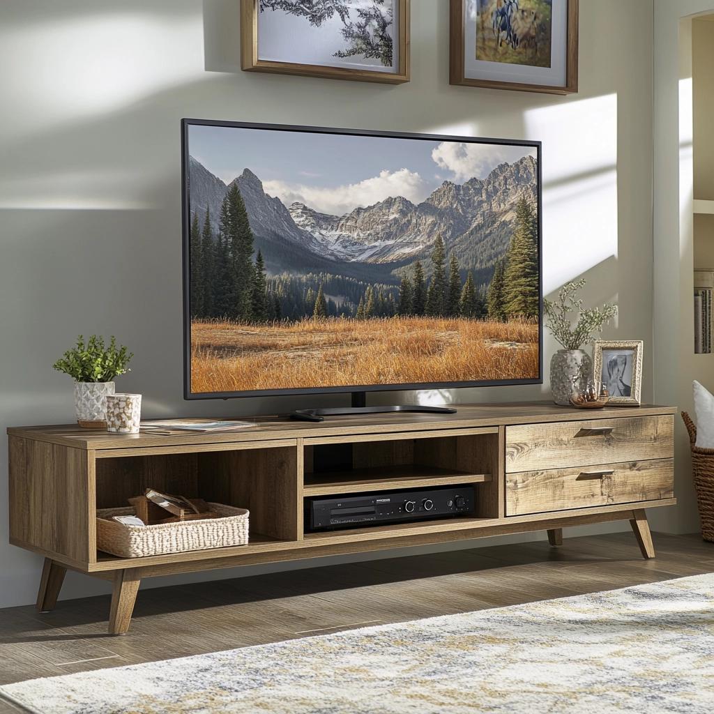 Estante para TV: 6 Modelos Funcionais para Organizar Sua Sala 1 Estante para TV: 6 Modelos Funcionais para Organizar Sua Sala