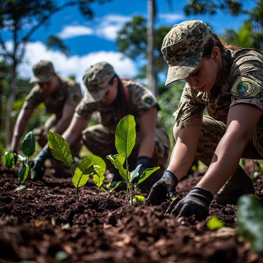 Exército Brasileiro e a Iniciativa Verde: Plantio de 10 Mil Árvores no Paraná e Santa Catarina 4 Exército Brasileiro e a Iniciativa Verde: Plantio de 10 Mil Árvores no Paraná e Santa Catarina