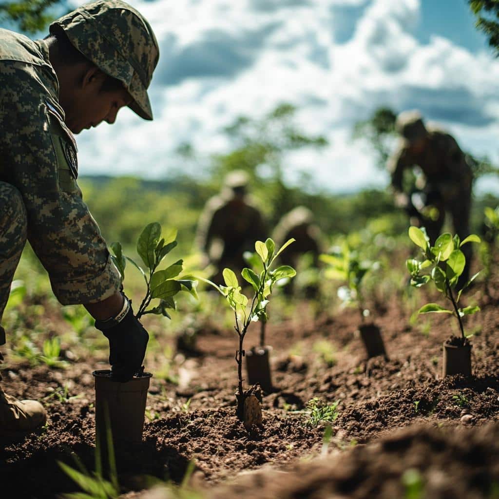 Exército Brasileiro e a Iniciativa Verde: Plantio de 10 Mil Árvores no Paraná e Santa Catarina 2 Exército Brasileiro e a Iniciativa Verde: Plantio de 10 Mil Árvores no Paraná e Santa Catarina