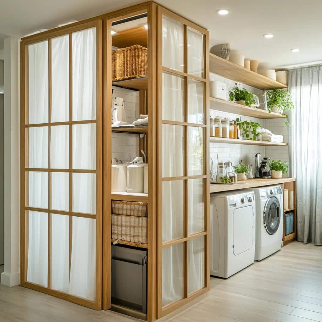 10 Ideias para Separar a Cozinha da Lavanderia 2 15 Ideias para Separar a Cozinha da Lavanderia