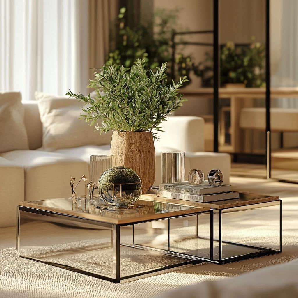 10 Formas Criativas de Usar Mesas Laterais na Decoração 6 40 Formas Criativas de Usar Mesas Laterais na Decoração