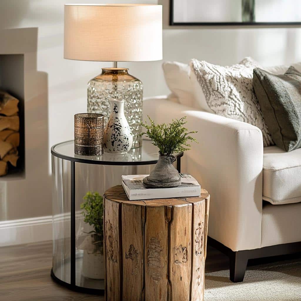10 Formas Criativas de Usar Mesas Laterais na Decoração 8 40 Formas Criativas de Usar Mesas Laterais na Decoração