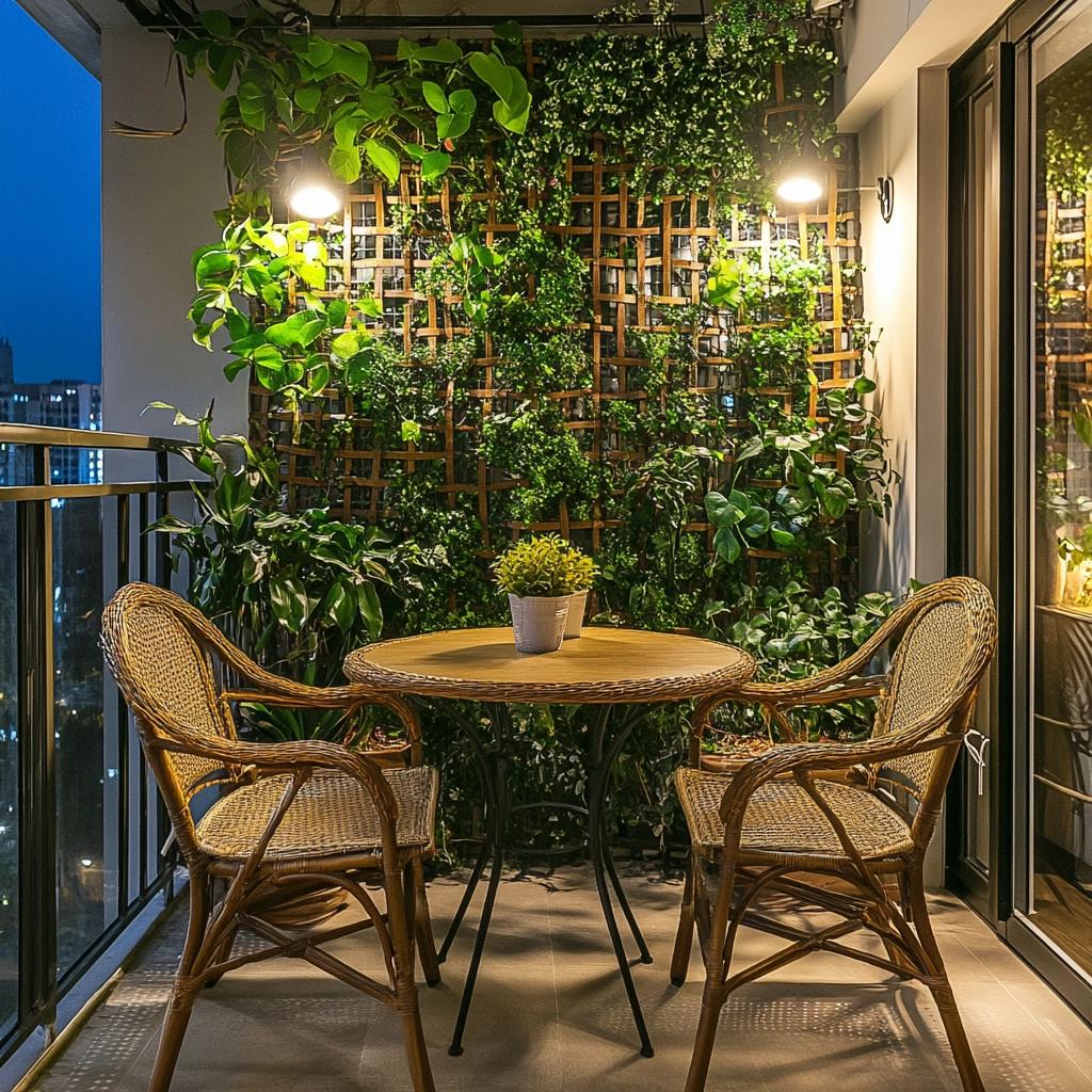 20 Fotos Lindas de Mesa para Sacada que Vão Decorar o Seu Espaço