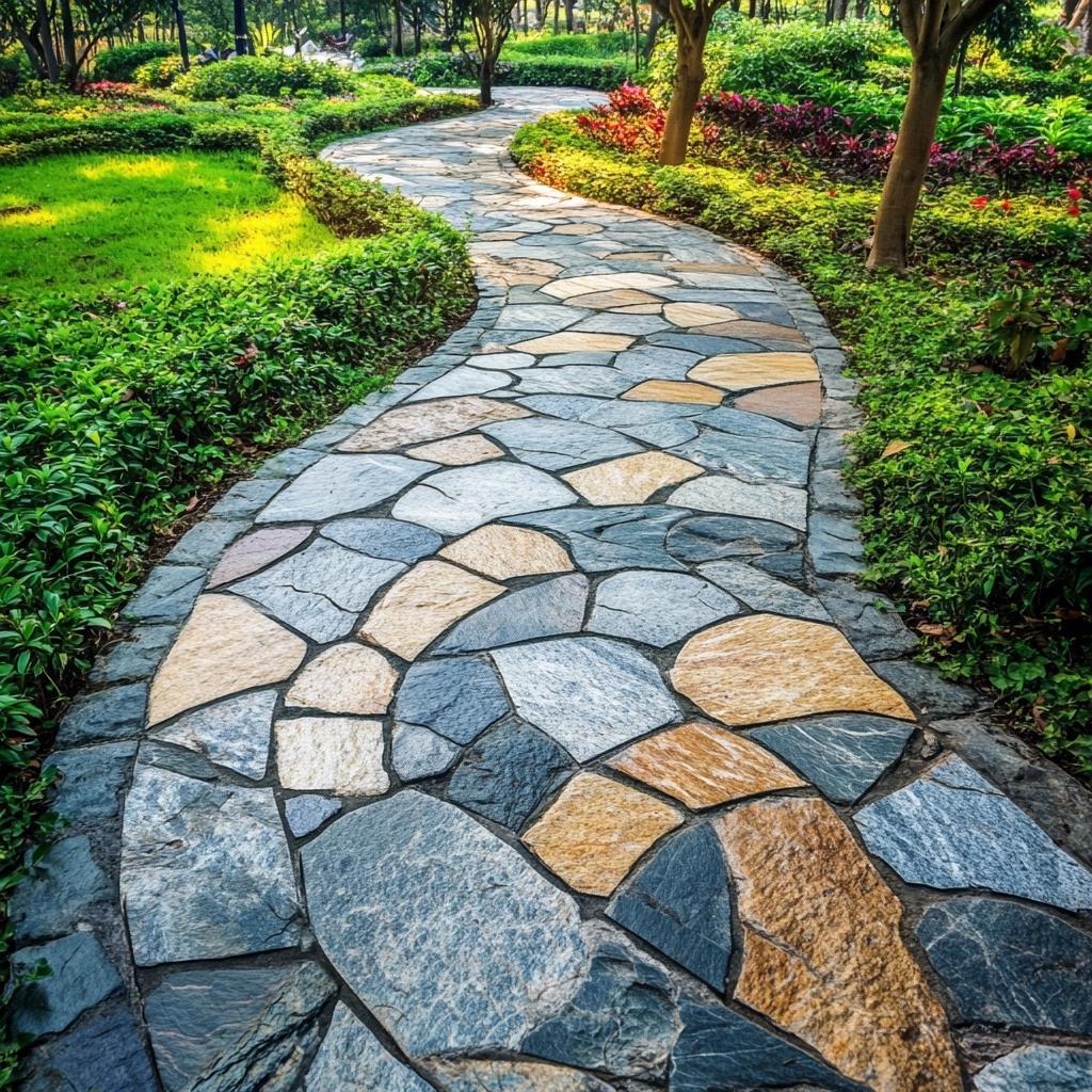 Pedras para Calçada: 5 Opções Acessíveis 4 Pedras para Calçada: 5 Opções Acessíveis
