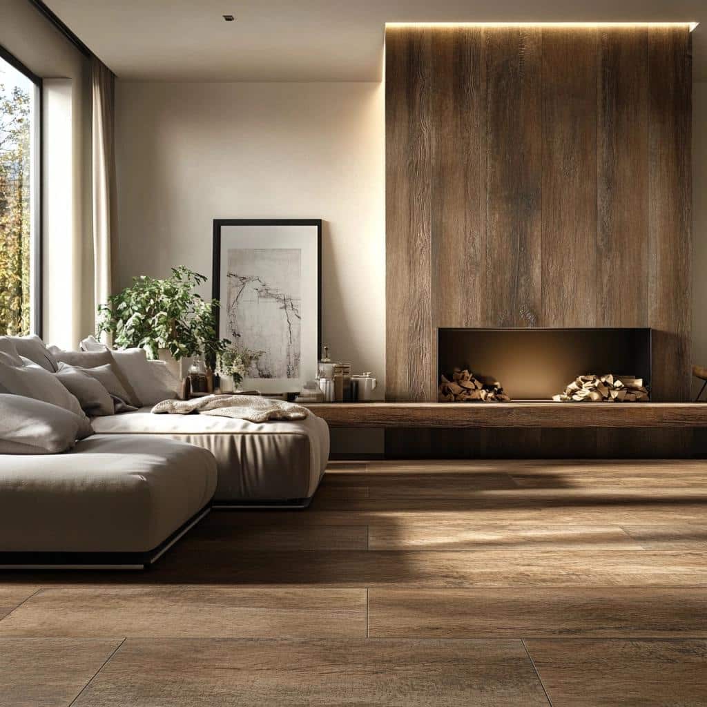 Porcelanato marrom: ideias e inspirações de decoração 7 Porcelanato marrom: significado e inspirações de decoração