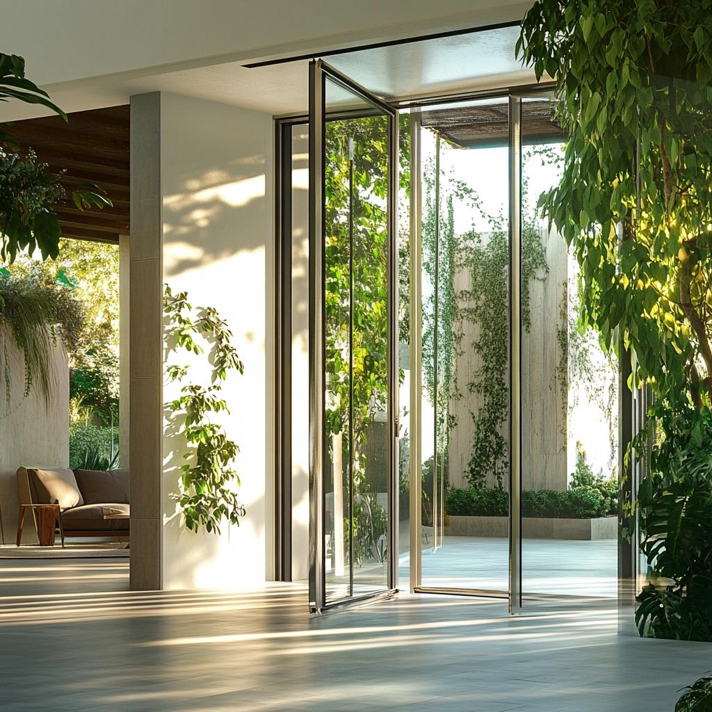Versatilidade e Estilo da Porta Camarão de Vidro: 50 Ideias para Você 8 Versatilidade e Estilo da Porta Camarão de Vidro: 50 Ideias para Você