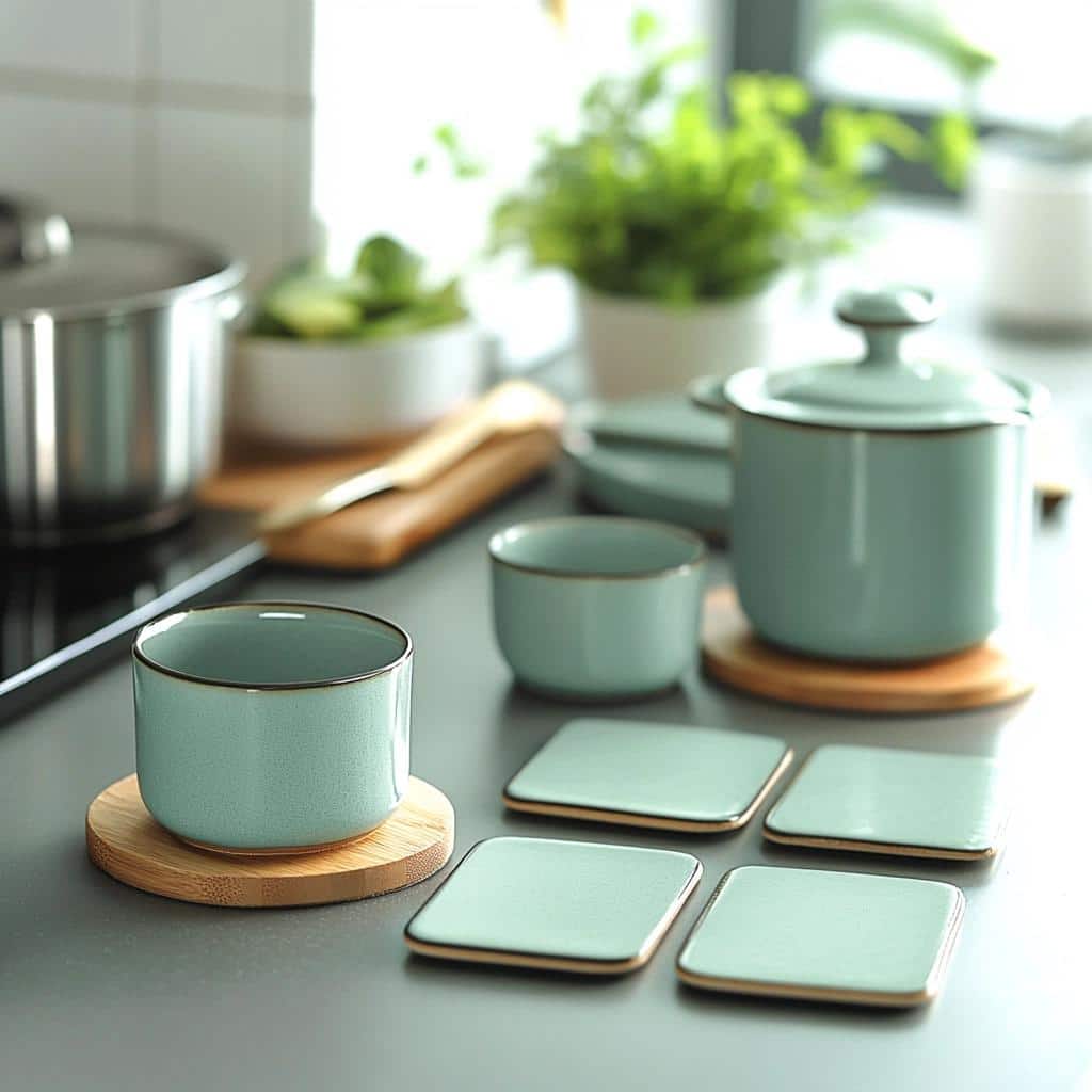 Porta-Copos: 6 Formas de Organizar e Decorar sua Cozinha 4 Porta-Copos: 6 Formas de Organizar e Decorar sua Cozinha