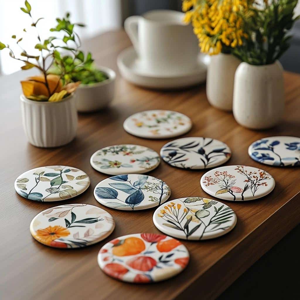 Porta-Copos Personalizados: 6 Formas de Decorar sua Cozinha 4 Porta-Copos Personalizados: 6 Formas de Decorar sua Cozinha
