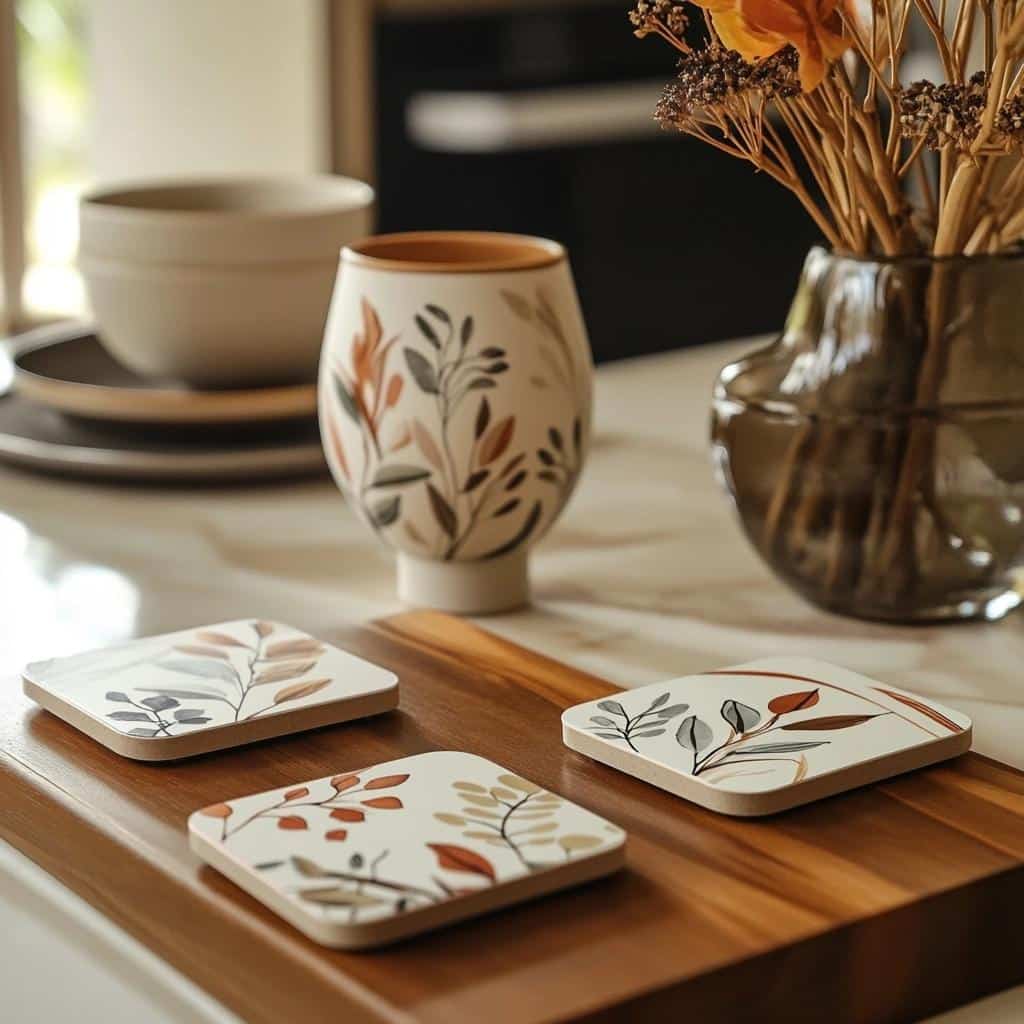 Porta-Copos Personalizados: 6 Formas de Decorar sua Cozinha 2 Porta-Copos Personalizados: 6 Formas de Decorar sua Cozinha