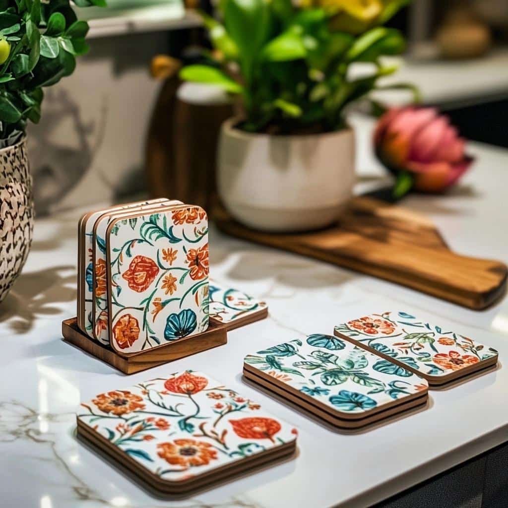 Porta-Copos Personalizados: 6 Formas de Decorar sua Cozinha 1 Porta-Copos Personalizados: 6 Formas de Decorar sua Cozinha