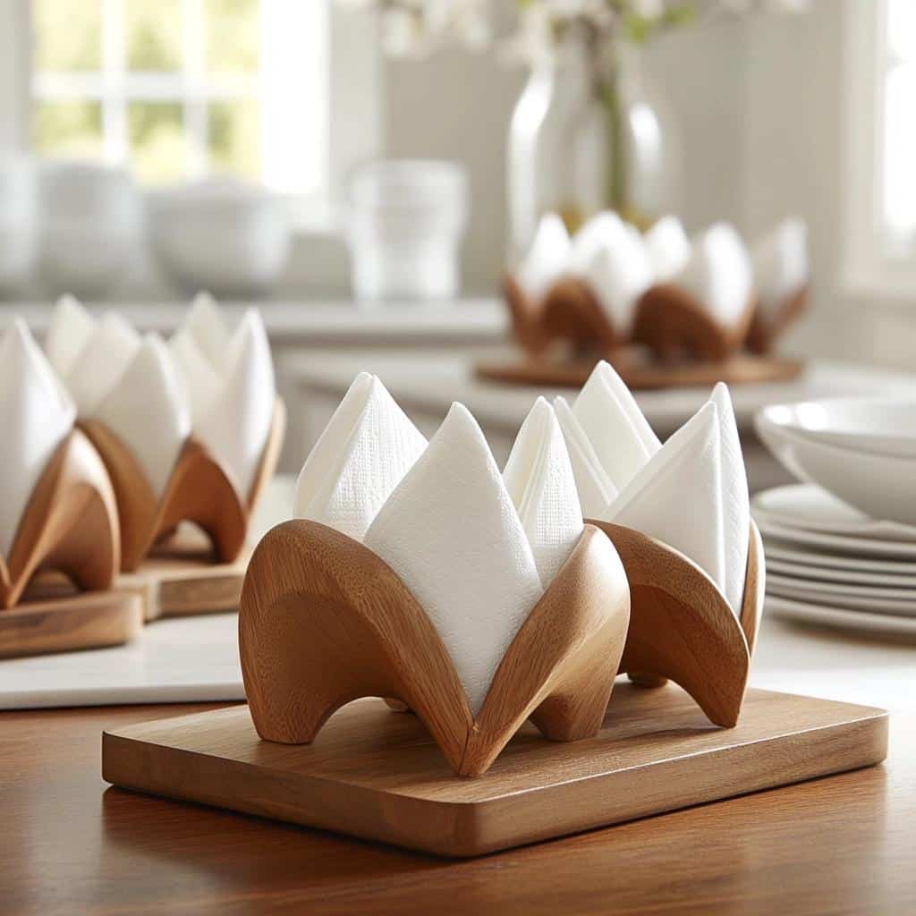 Porta-Guardanapos: 8 Modelos Criativos para Uma Cozinha Organizada 1 Porta-Guardanapos: 8 Modelos Criativos para Uma Cozinha Organizada