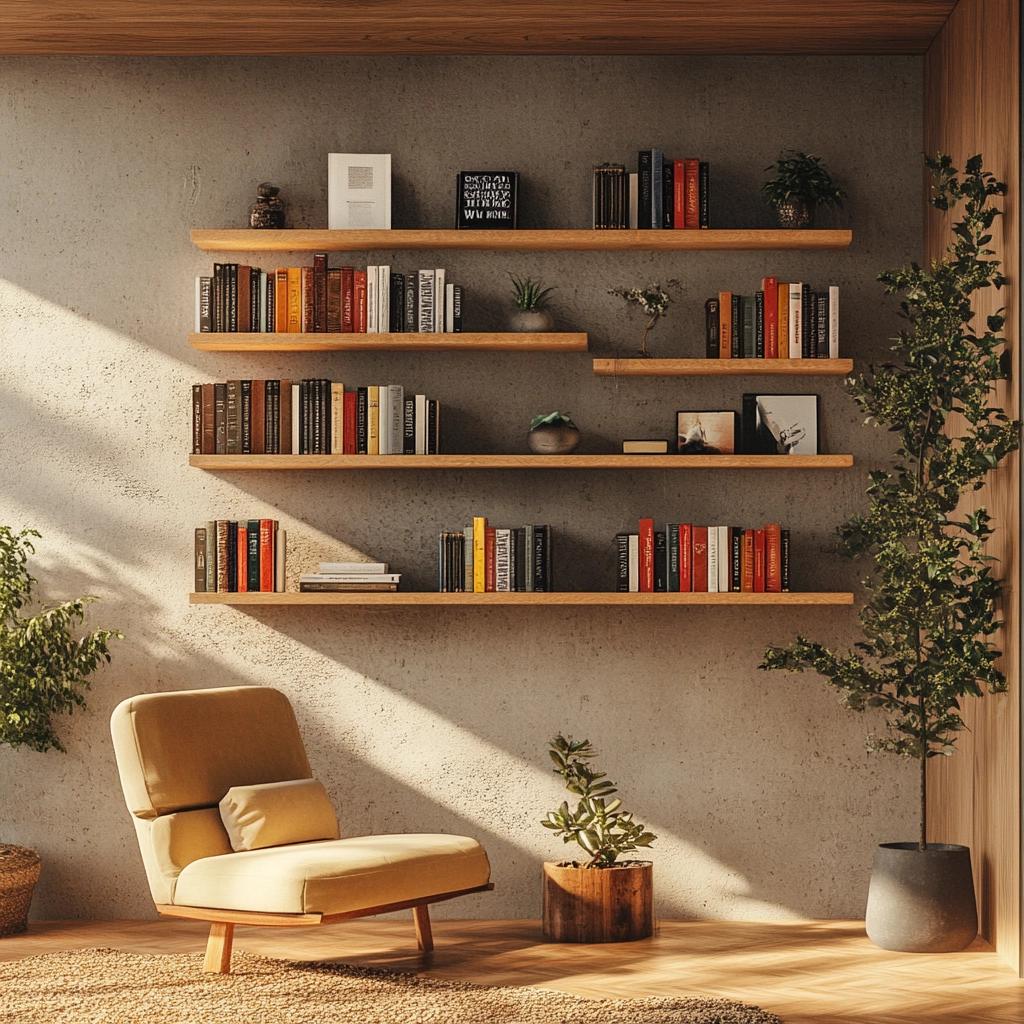 Porta-Livros de Parede: 7 Formas de Organizar Seu Cantinho de Leitura 2 Porta-Livros de Parede: 7 Formas de Organizar Seu Cantinho de Leitura