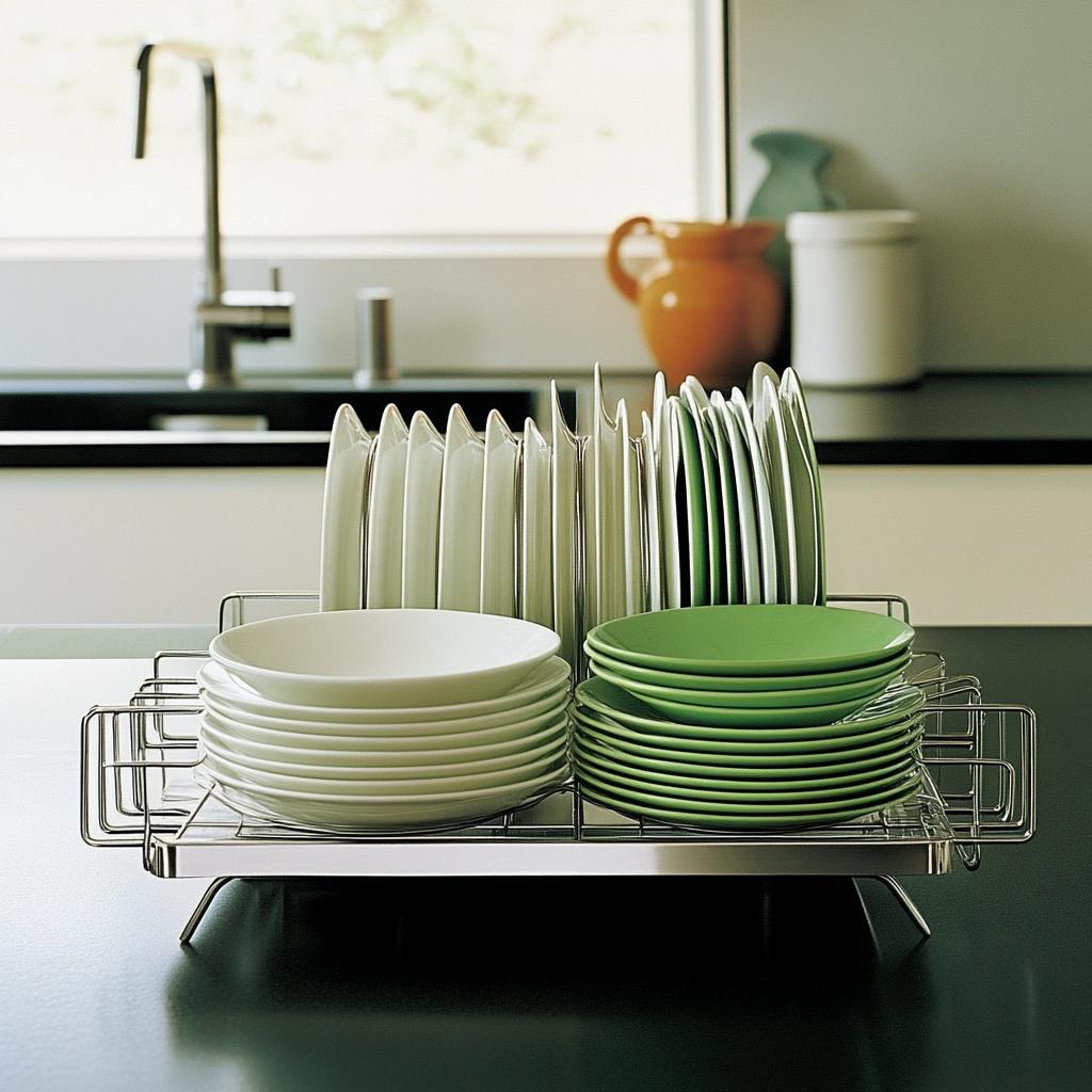 Porta-Louças Compactos: 8 Soluções para Cozinhas Pequenas 4 Porta-Louças Compactos: 8 Soluções para Cozinhas Pequenas
