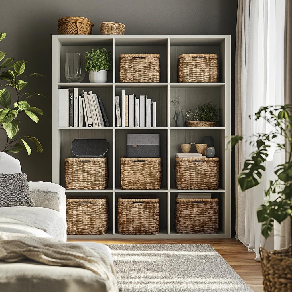 Porta-Objetos Decorativos: 7 Soluções para Organizar com Estilo na Sala 3 Porta-Objetos Decorativos: 7 Soluções para Organizar com Estilo na Sala