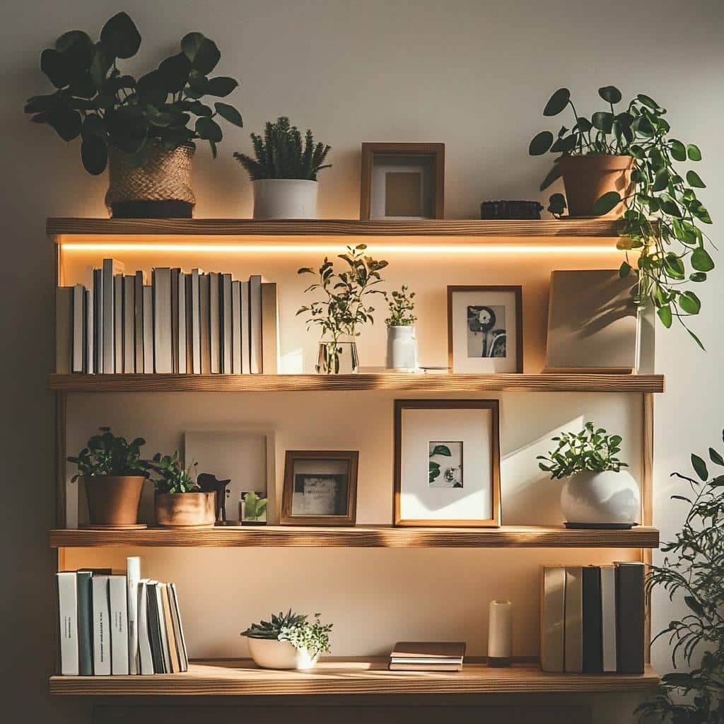 Prateleira para quadros: 10 maneiras de usar na decoração 4 Prateleira para quadros: 30 maneiras de usar na decoração