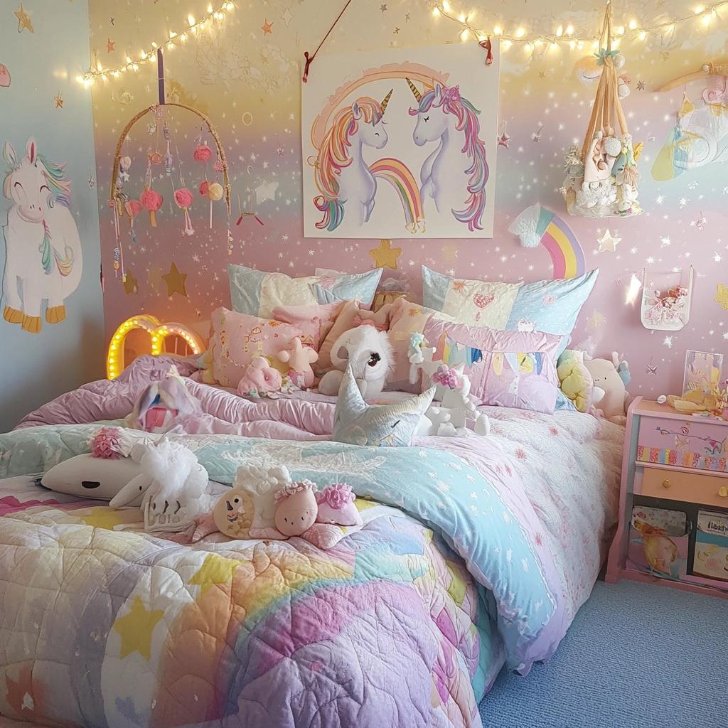 Como Decorar um Quarto de Unicórnio: Ideias e Inspirações com 10 Dicas 2 Como Decorar um Quarto de Unicórnio: Ideias e Inspirações