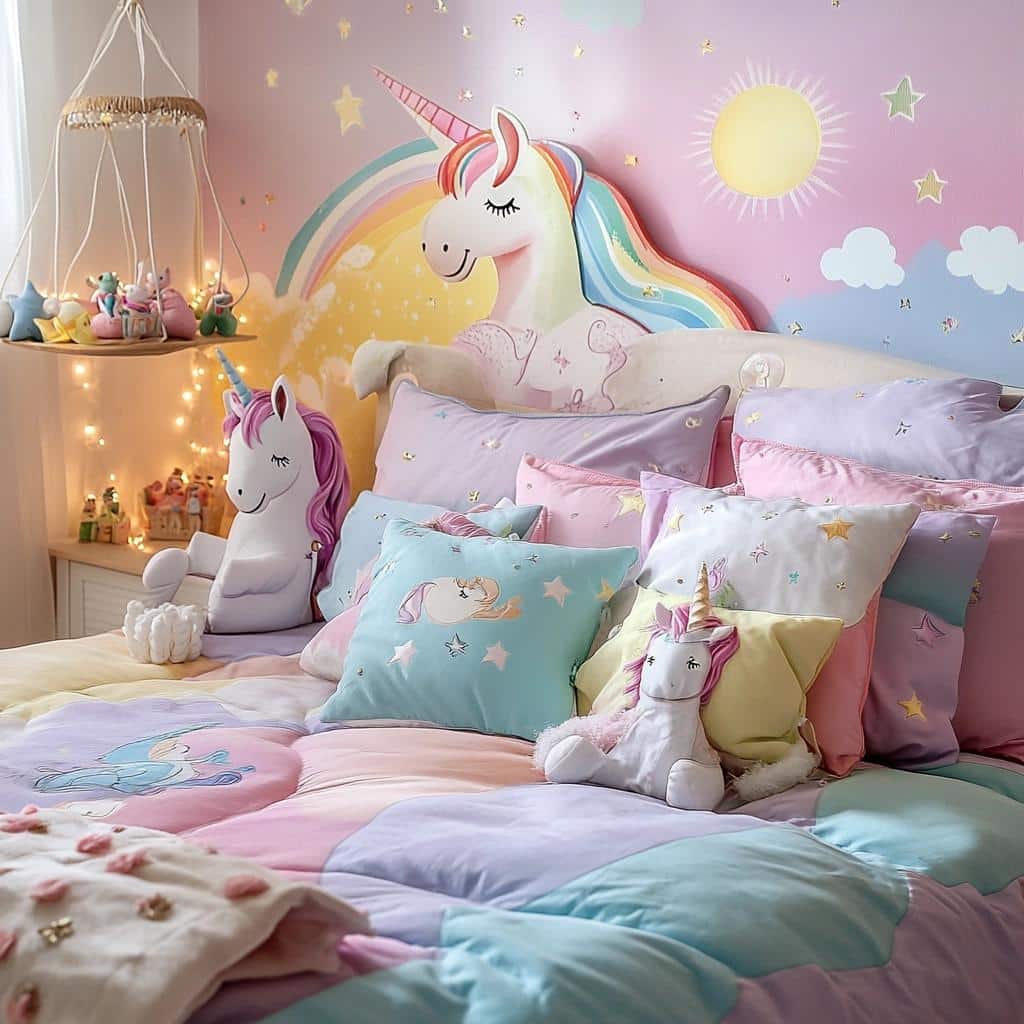 Como Decorar um Quarto de Unicórnio: Ideias e Inspirações com 10 Dicas 4 Como Decorar um Quarto de Unicórnio: Ideias e Inspirações