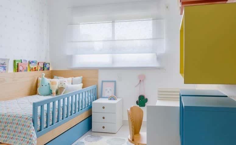 10 Maneiras Alegres de Decorar um Quarto Infantil Pequeno 3 Capa do artigo com decoração de quarto infantil pequeno
