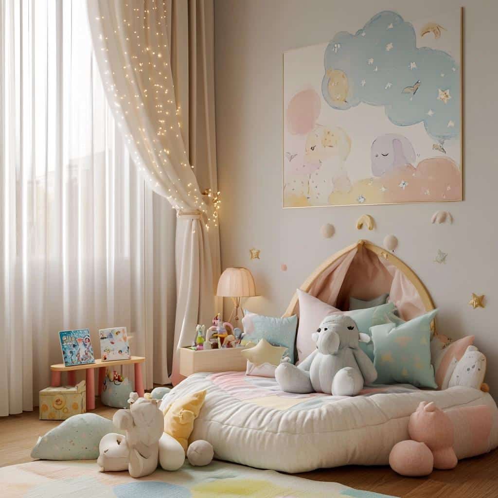 10 Maneiras Alegres de Decorar um Quarto Infantil Pequeno 2 80 Maneiras Alegres de Decorar um Quarto Infantil Pequeno