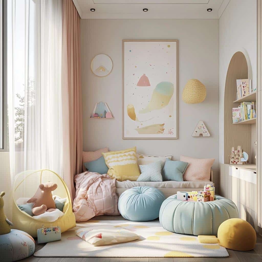10 Maneiras Alegres de Decorar um Quarto Infantil Pequeno 8 80 Maneiras Alegres de Decorar um Quarto Infantil Pequeno