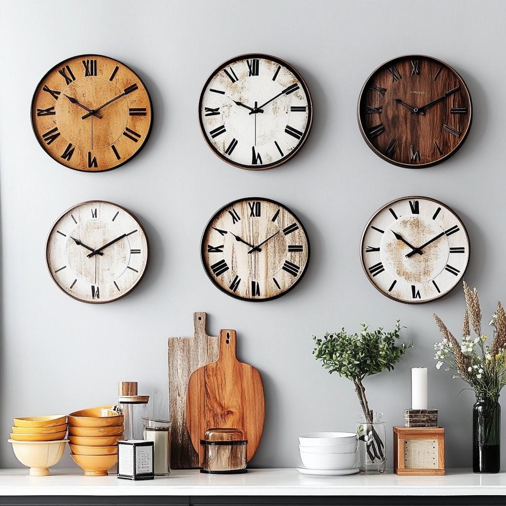 Relógio de Parede para Cozinha: 6 Modelos para Complementar Seu Estilo 2 Relógio de Parede para Cozinha: 6 Modelos para Complementar Seu Estilo