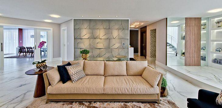 O poder e elegância do revestimento 10D para sua casa 2 Foto: Reprodução / Espaço do Traço Arquitetura