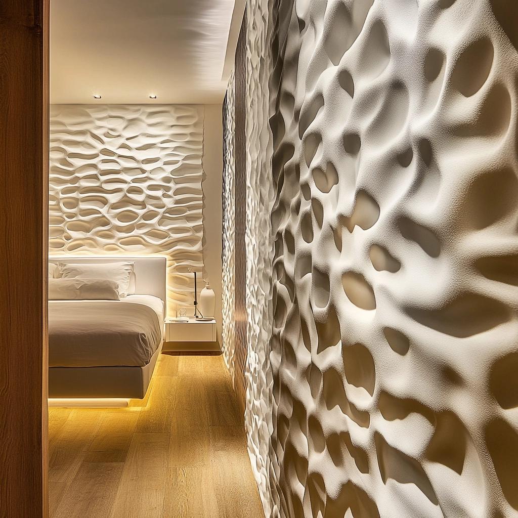 O poder e elegância do revestimento 3D para sua casa