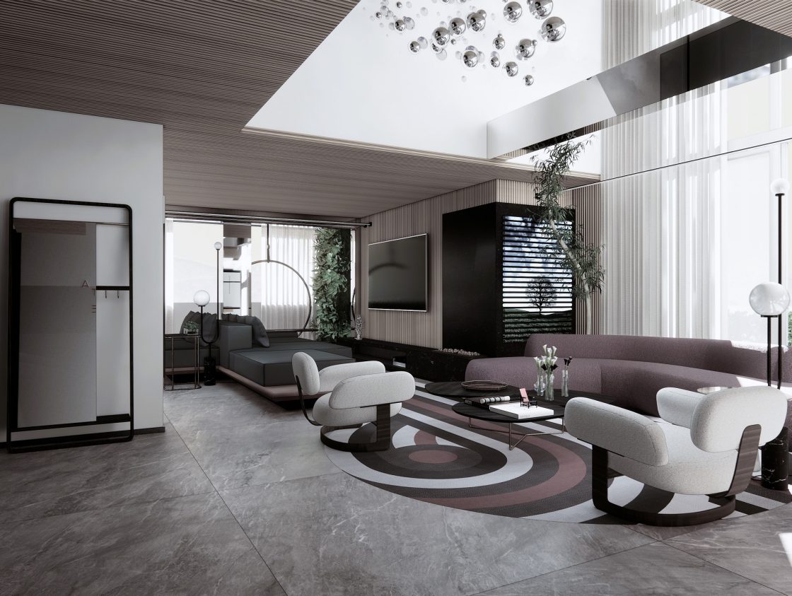 Revestimento 160x160: Inovação em Porcelanato para Projetos 9 Reprodução de materiais naturais torna ambientes elegantes e sustentáveis