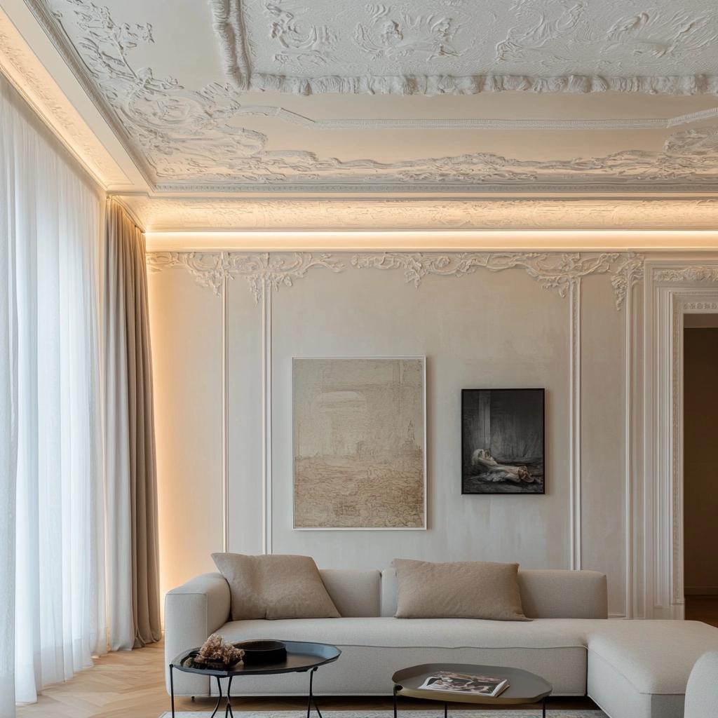 Styrofoam Crown Molding: Benefits and 50 Home Décor Inspirations 6 Vantagens da Sanca de Isopor e 50 Inspirações para Decoração