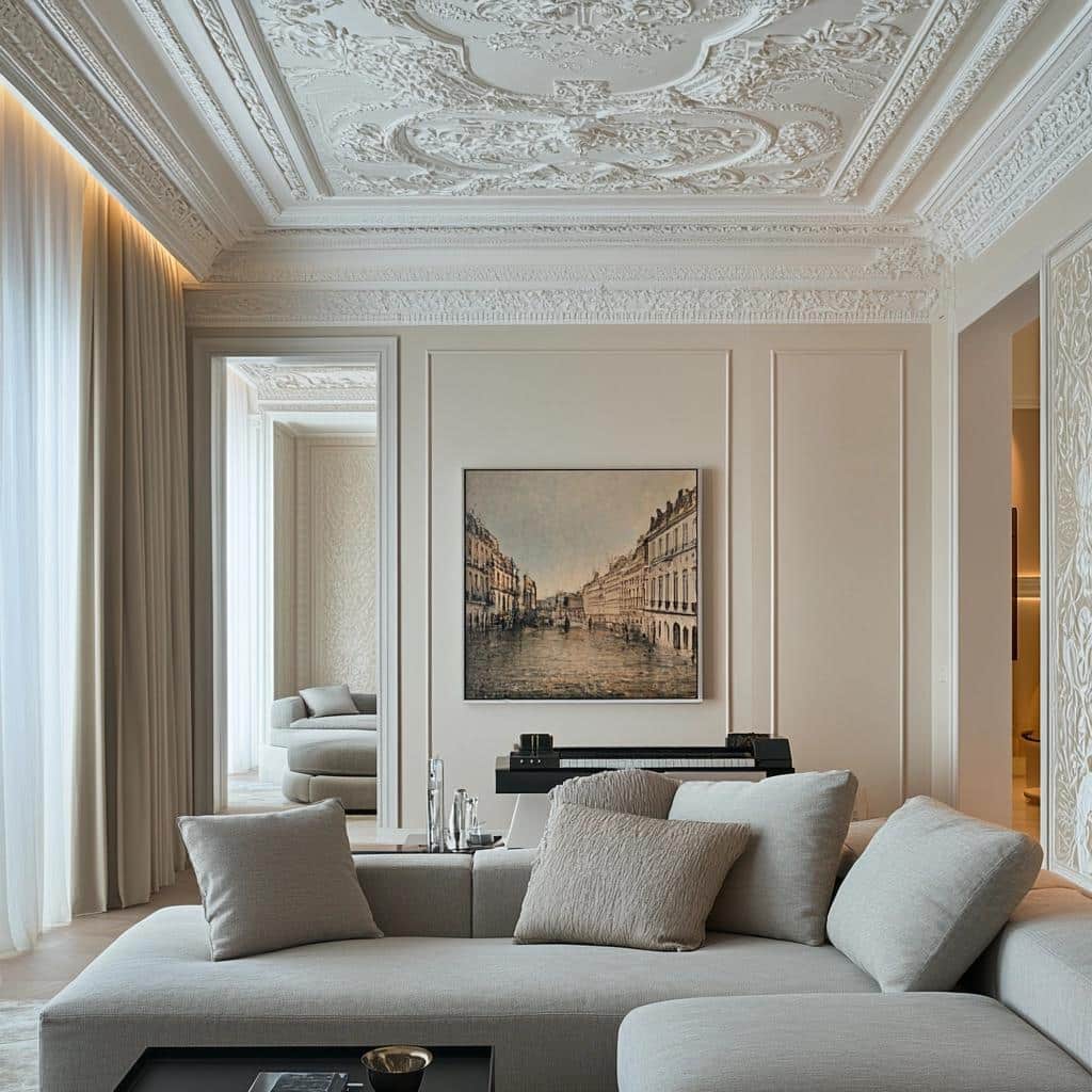 Styrofoam Crown Molding: Benefits and 50 Home Décor Inspirations 8 Vantagens da Sanca de Isopor e 50 Inspirações para Decoração