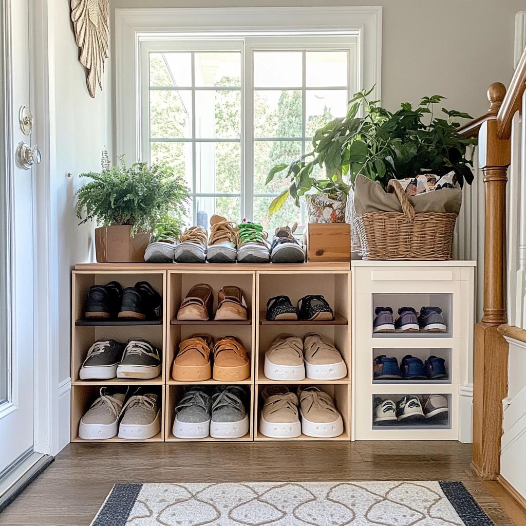Inspiração para Sapateiras de Porta: Estilo e Organização em 10 Passos 6 Inspiração para Sapateiras de Porta: Estilo e Organização