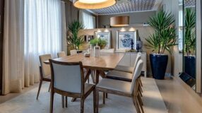 Onde Comprar Tapete para Sala: 10 Lojas com Peças de Todos os Preços 9 Imagem de tapete para sala de jantar.