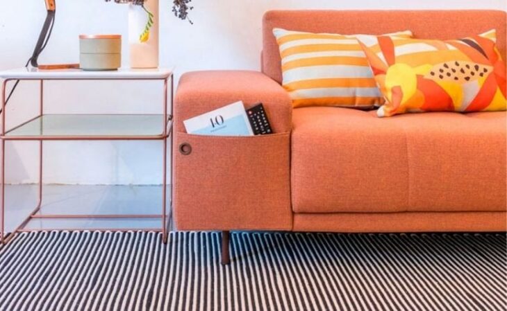 Onde Comprar Tapete para Sala: 10 Lojas com Peças de Todos os Preços 1 Imagem de um tapete para sala onde comprar.
