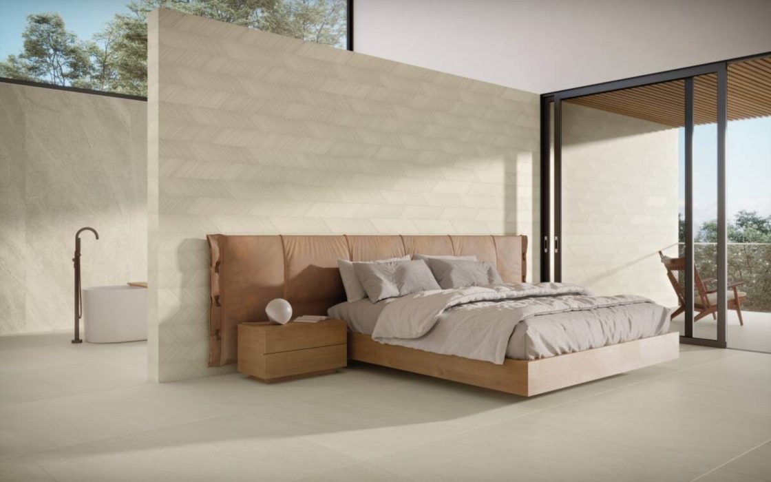 Porcelanato Fosco: O Que Você Precisa Saber para Fazer a Melhor Escolha 10 Sala ampla com porcelanato de Lastra 120x120, em acabamento fosco (Projeto: Portobello.