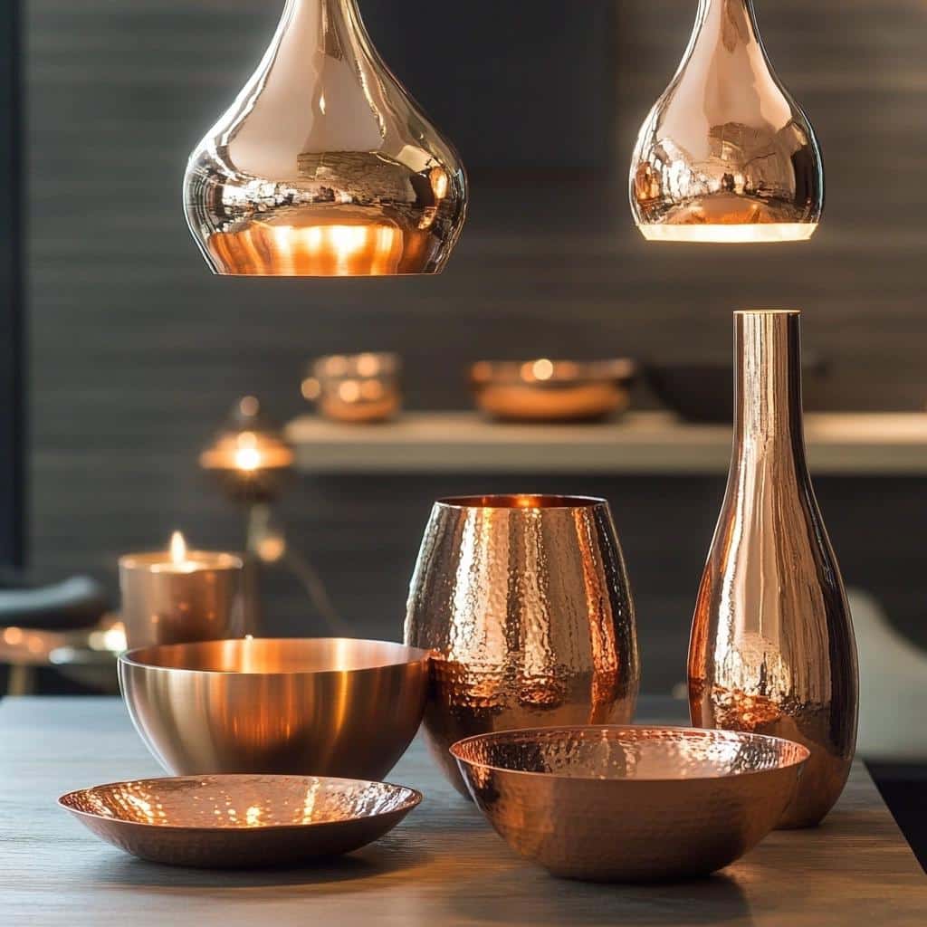 5 Objetos de Cobre que São Tendência na Decoração em 2025 4 5 Objetos de Cobre que São Tendência na Decoração em 2025