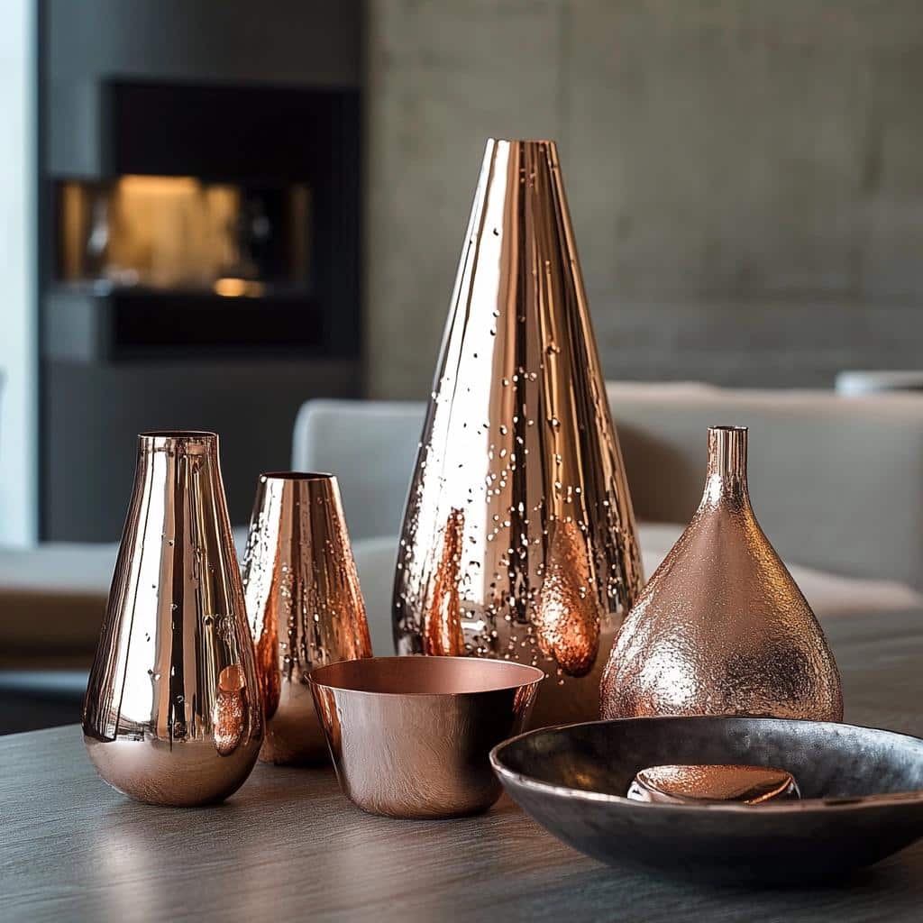 5 Objetos de Cobre que São Tendência na Decoração em 2025 3 5 Objetos de Cobre que São Tendência na Decoração em 2025