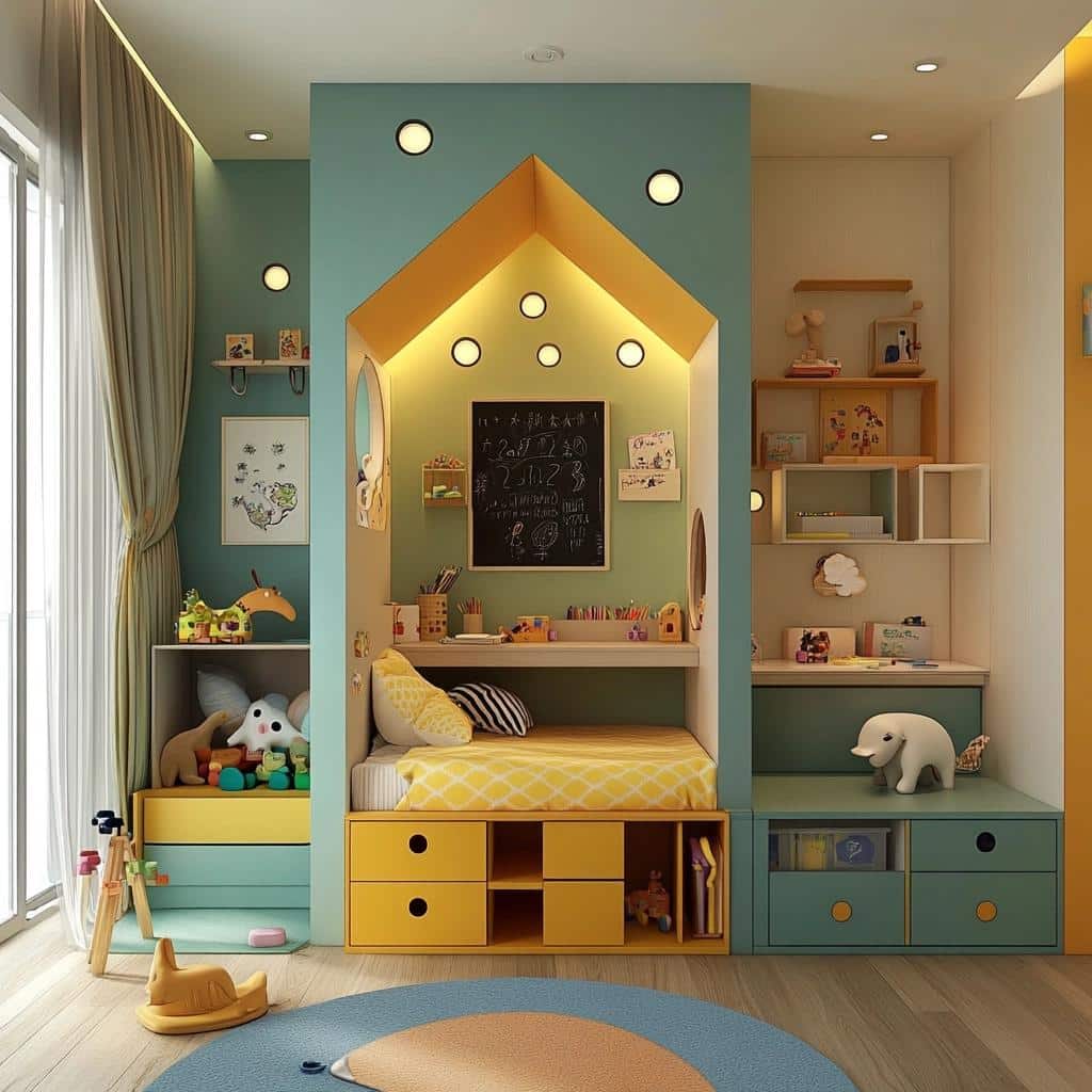 7 Truques para Decorar Quarto Infantil com Funcionalidade 4 7 Truques para Decorar Quarto Infantil com Funcionalidade
